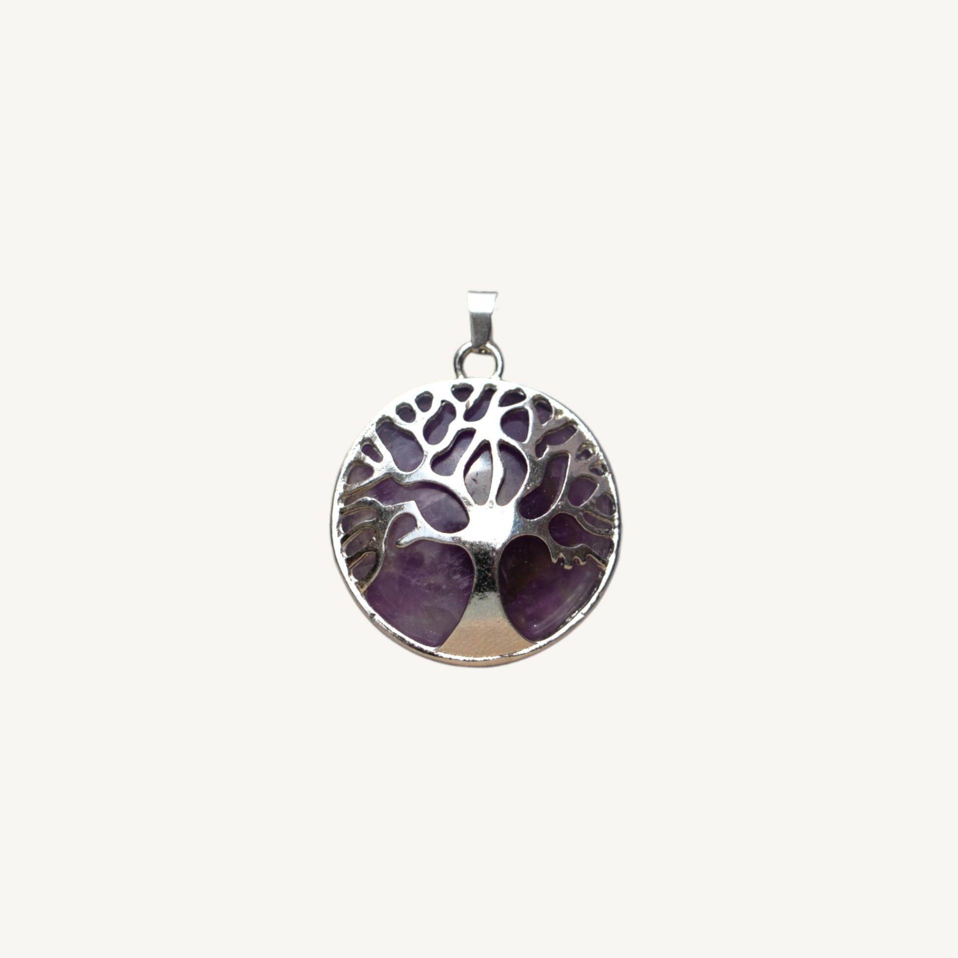 Tree of Life Pendant (Stainless Steel Frame)