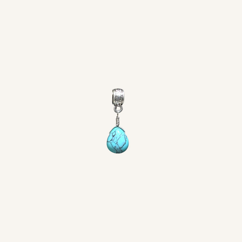 Mini Teardrop Stone Pendant