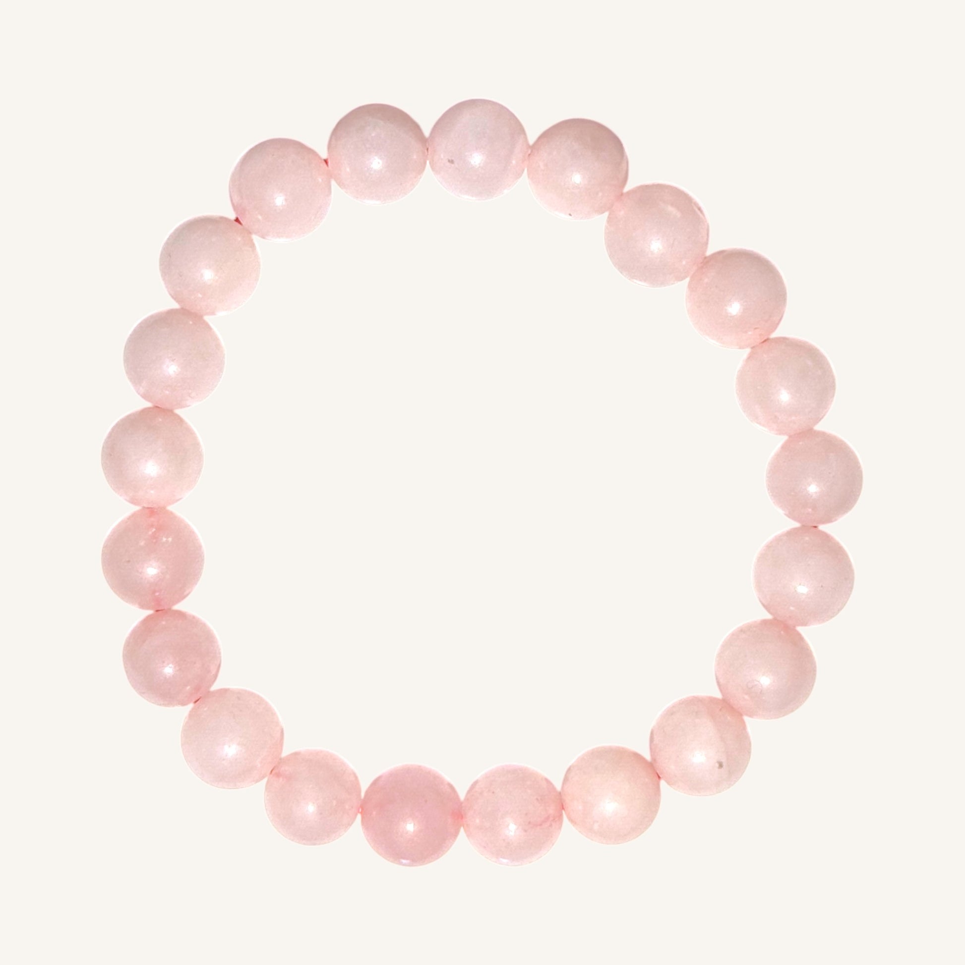 Rose Quartz Beaded Bracelet