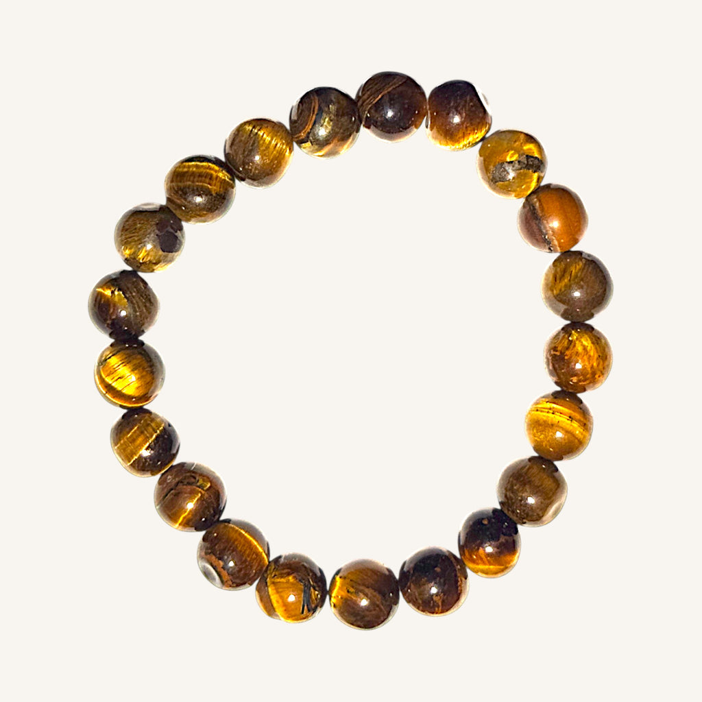 Tiger's Eye Beaded Bracelet