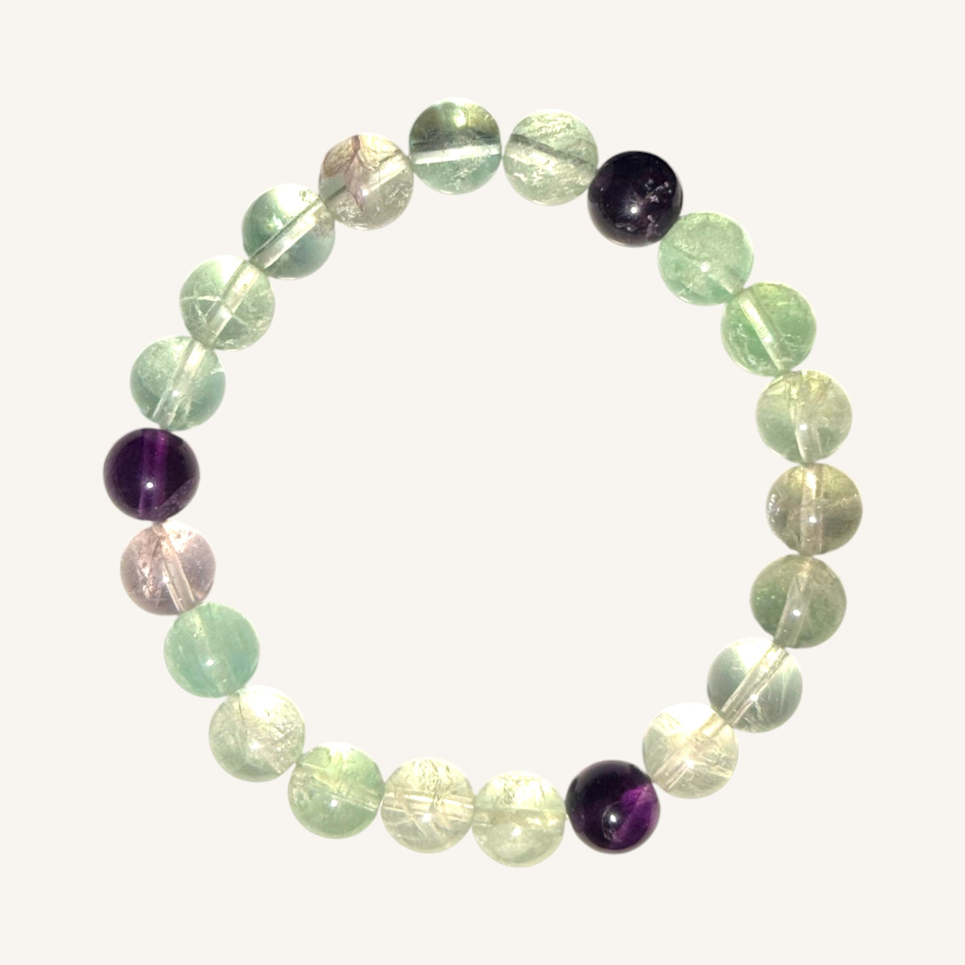 Fluorite Beaded Bracelet
