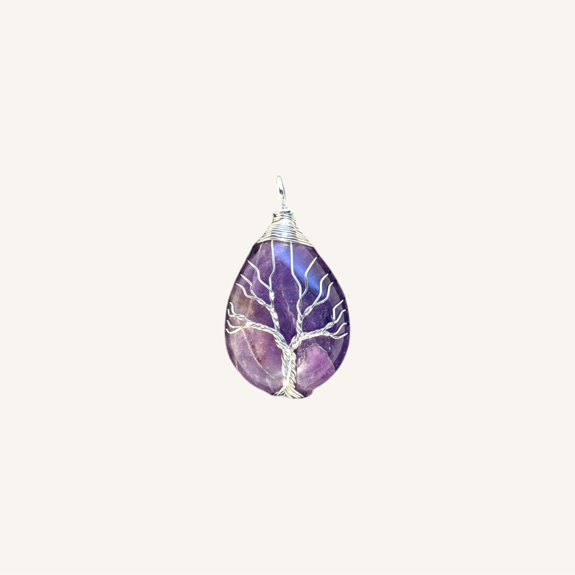 Tree of Life Teardrop Pendant