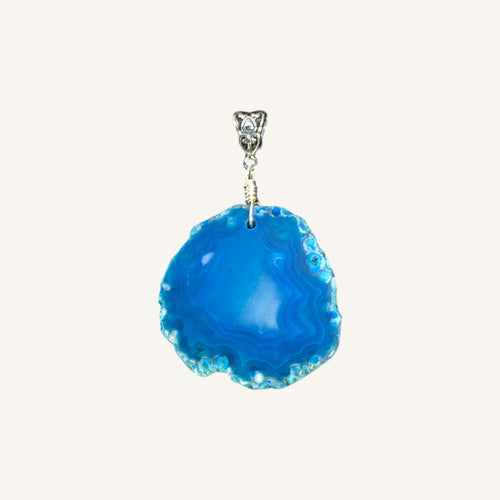 Agate Slice Pendant