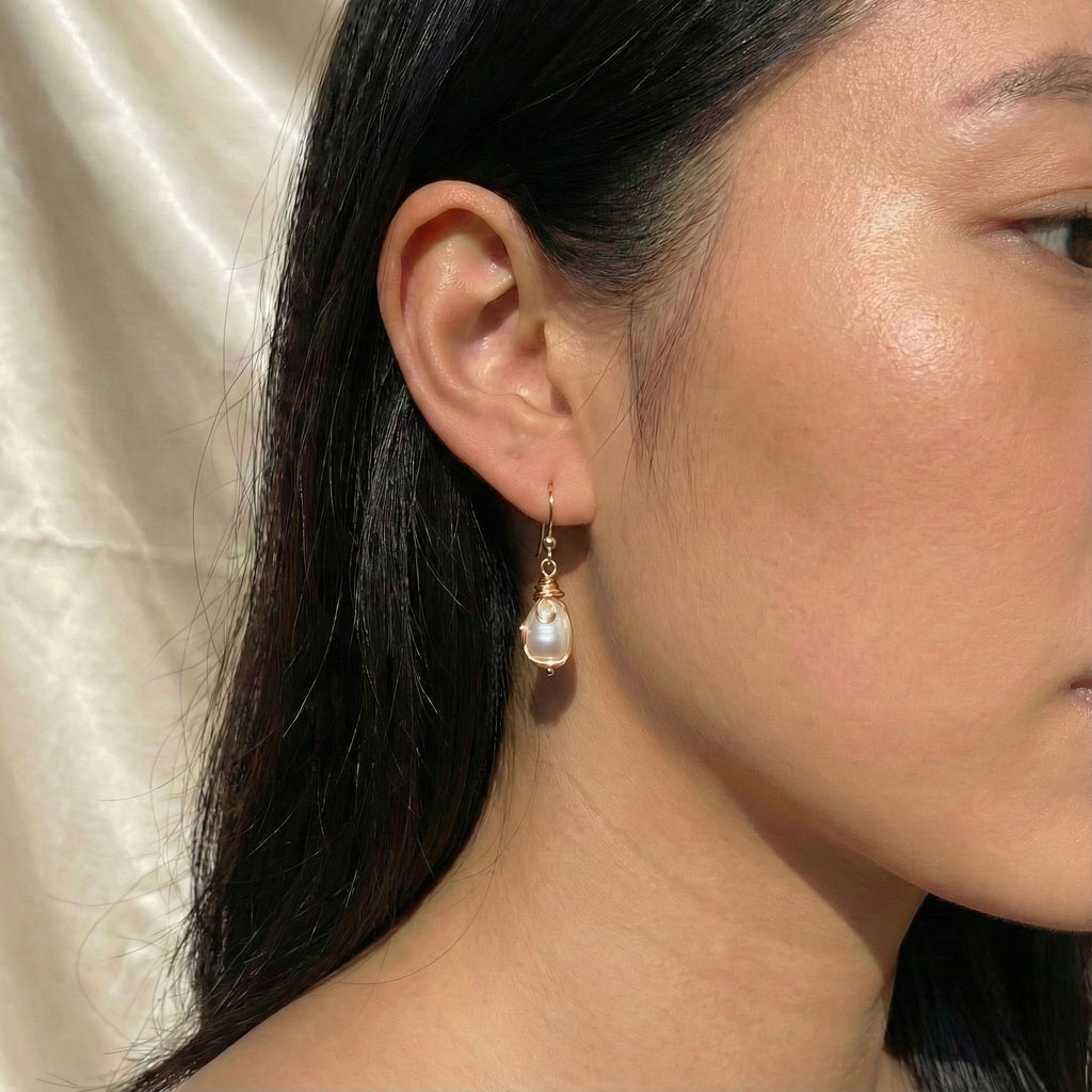 Pearl Drop Earrings